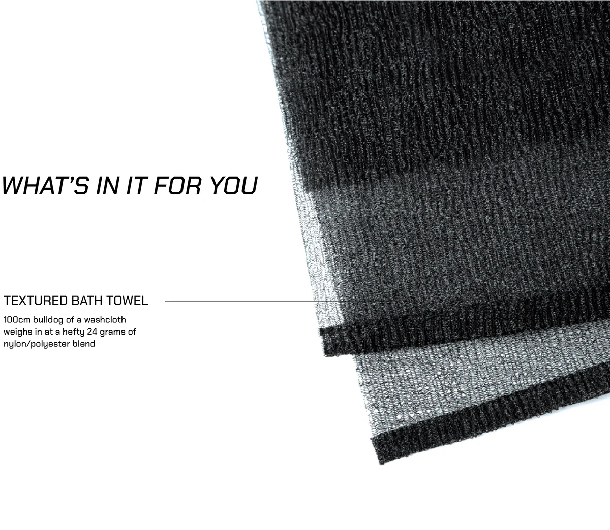 A 50 Grit Exfoliating Towel